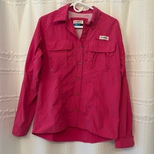 Magellan pink fishing long sleeve